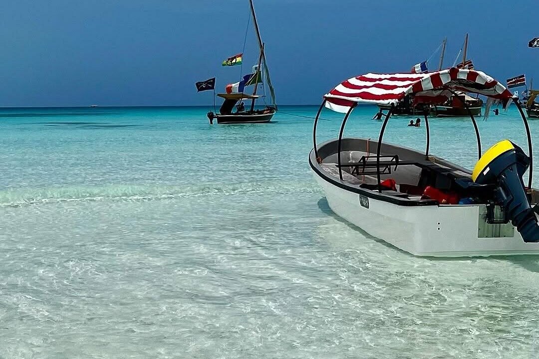 Zanzibar beach holiday scenery